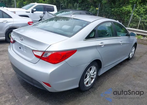 2014 Hyundai Sonata Gls from USA, damaged, VIN 5NPEB4AC2EH927415